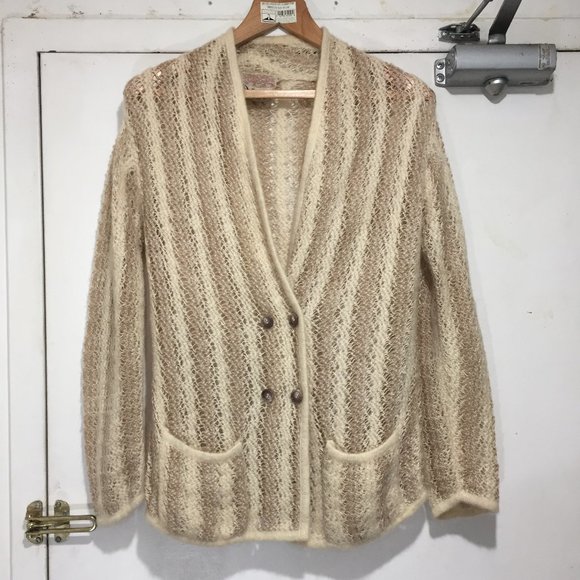 VINTAGE OUTLANDER DOUBLE BREAST CARDIGAN SWEATERS SIZE M - Picture 2 of 6